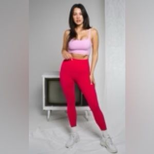 Balance Athletica/Vitality Cloud Leggings in Hot Pink